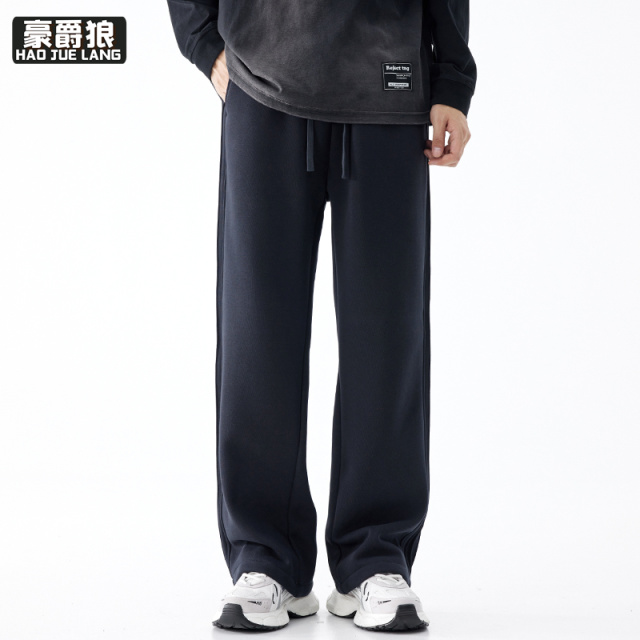 11377224.运动裤男秋季休闲裤子男款潮流高街三道杠男裤春秋季卫裤