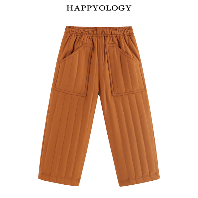 11847599.happyology英国儿童男童棉裤秋冬季加厚保暖女童长裤外穿休闲裤子