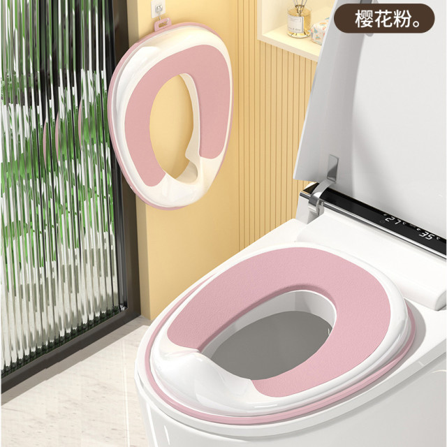 12848493.娜拉宝贝 儿童马桶坐便圈男孩女宝宝大号坐便器专用便盆盖梯坐垫小孩尿桶架