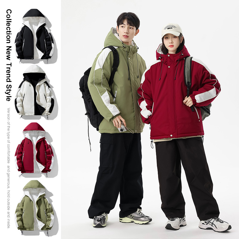 11498224.淘贝鼠秋冬上新男款港风双面穿面包服潮流时尚棉衣【淘贝鼠男装1】