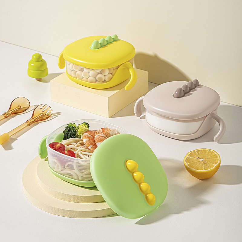 12848498.娜拉宝贝宝宝辅食碗婴幼儿专用耐高温餐碗儿童防摔防烫保温辅食盒吃饭碗
