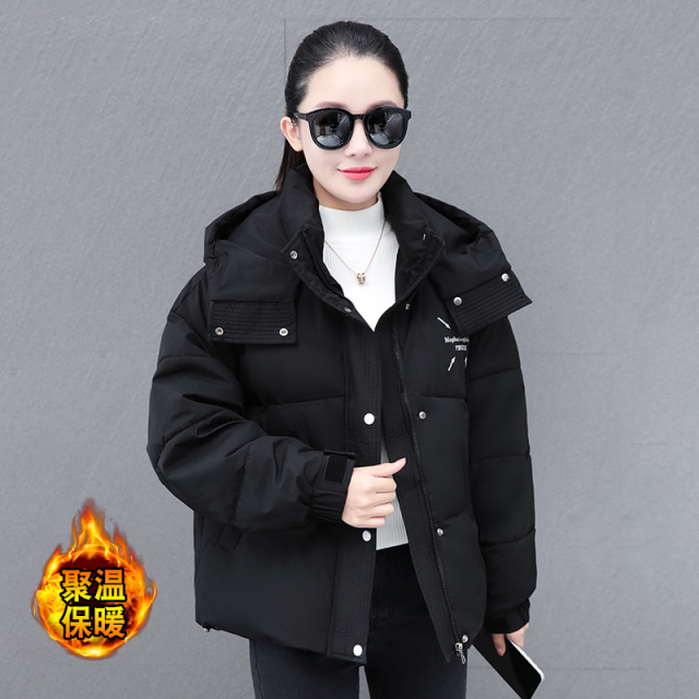 11559543.7-CHAOY秋冬上新女款保暖宽松潮流洋气连帽休闲棉衣【7-CHAOY女装1】