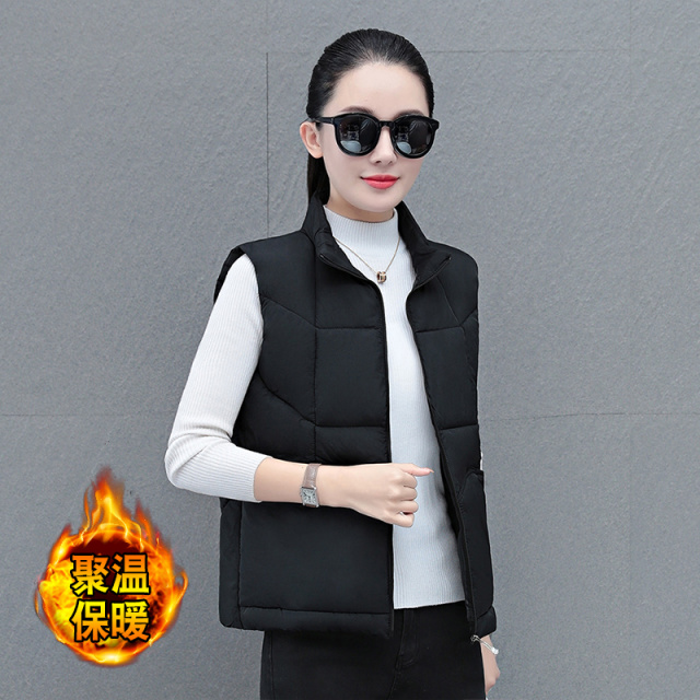 11569039.七玻威秋冬上新女款外套时髦洋气保暖休闲百搭马甲【七玻威女装1】