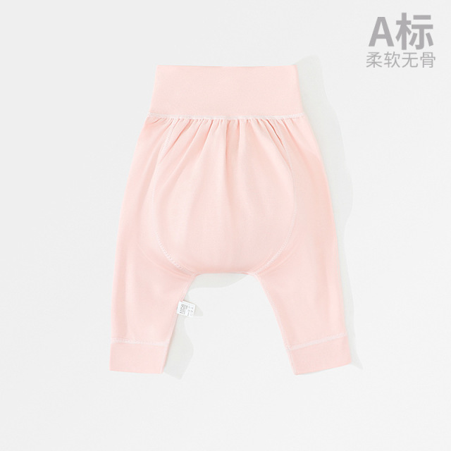 11919441.木木屋正品婴儿裤子春秋纯棉打底大护肚屁屁裤儿童宝宝秋裤高腰大pp裤子