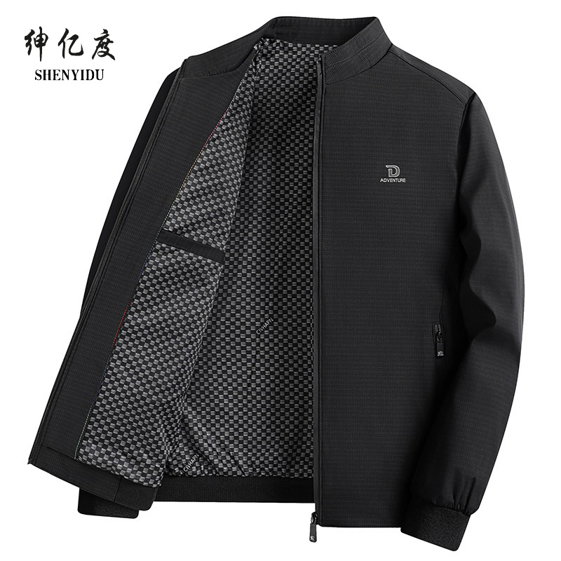 11657243.2024新款上新秋冬季经典商务休闲纯色夹克A