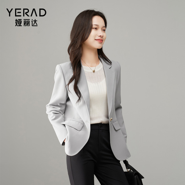 11658794.【娅丽达】职业通勤小西服外套女