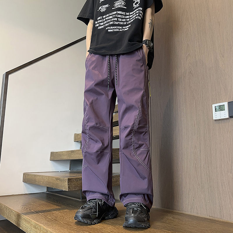 11664167.七玻威春秋上新男款运动抽绳青少年潮流百搭休闲裤【七玻威男装1】