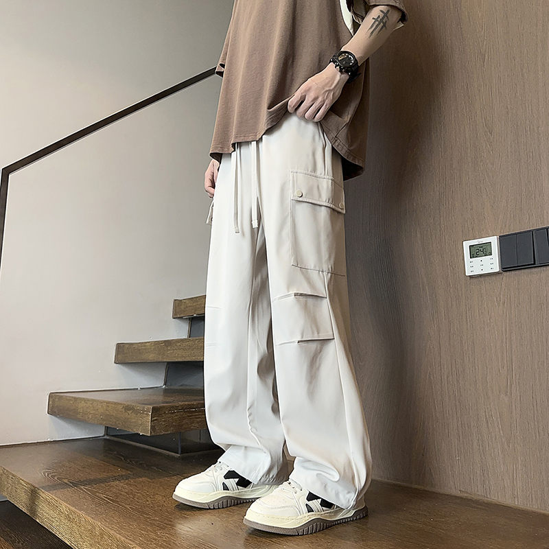 11664137.七玻威春秋上新男款山系大口袋美式潮流百搭休闲裤【七玻威男装1】