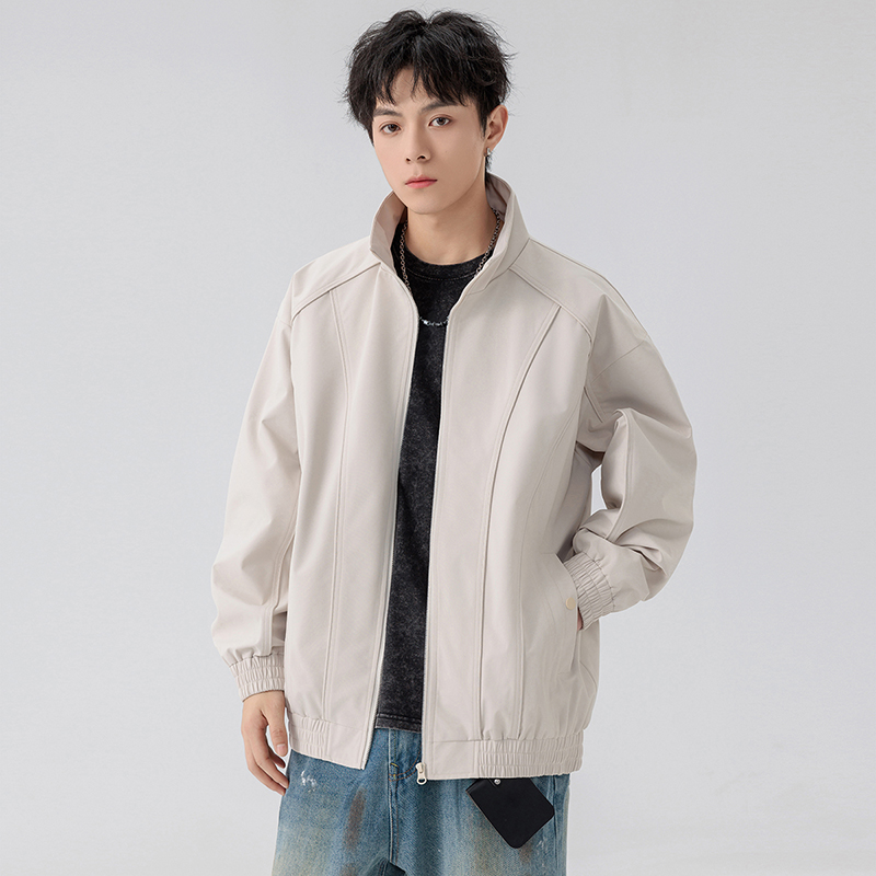 11664141.七玻威春秋上新男款立领夹克美式工装潮流情侣款百搭外套【七玻威男装1】