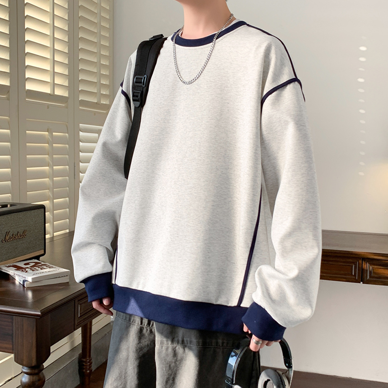 11668185.7-CY春秋上新男款线条拼接设计感套头潮流百搭卫衣【7-CY男装1】