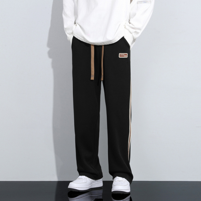 11675691.宽松直筒男运动休闲裤