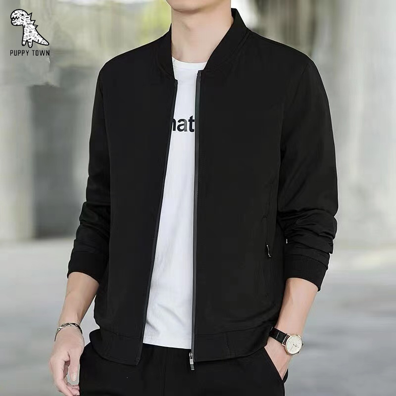 11675709.爆款立领男装上衣休闲潮流外套