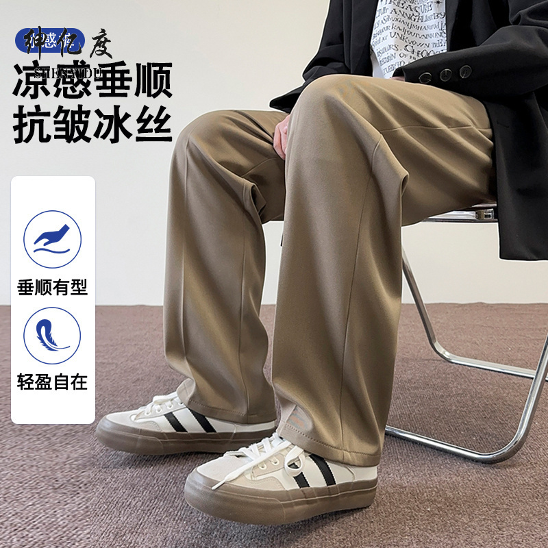 11676010.2025春夏主推时尚百搭休闲男士阔腿裤A