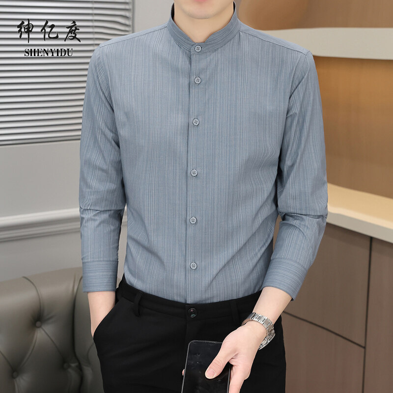 11688538.2025年【全新款】轻商务休闲长袖衬衫高品质