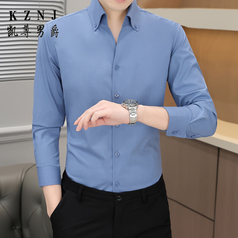 11688384.2025年【全新款】轻商务休闲长袖衬衫高品质9