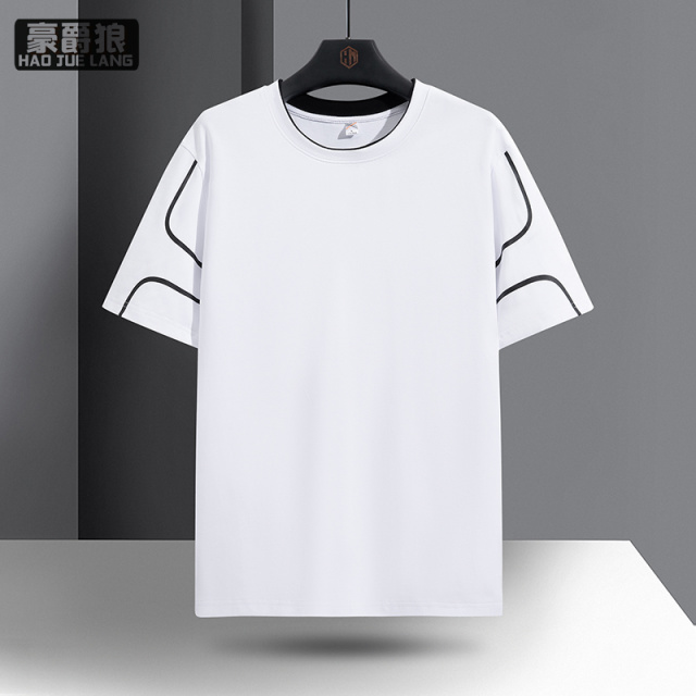 11693962.纯棉短袖t恤男士夏季国潮男装简约印花半袖上衣服