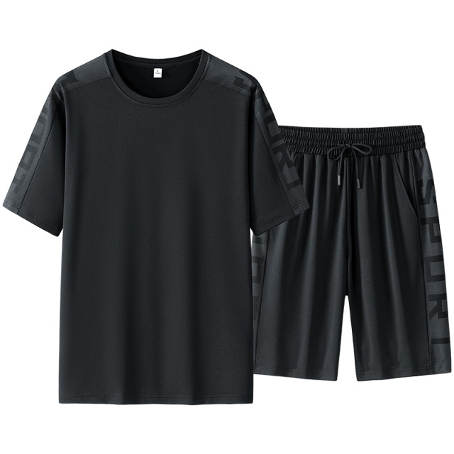 11713954.夏季跑步运动服套装男