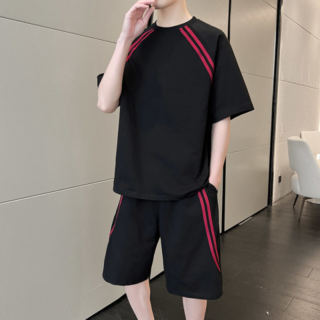 11713907.夏装休闲运动套装男