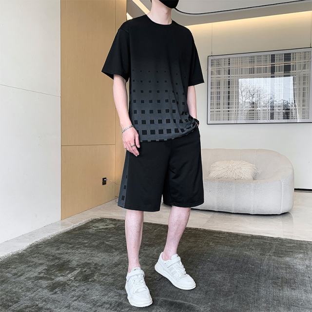 11713965.运动套装男夏季速干衣两件套