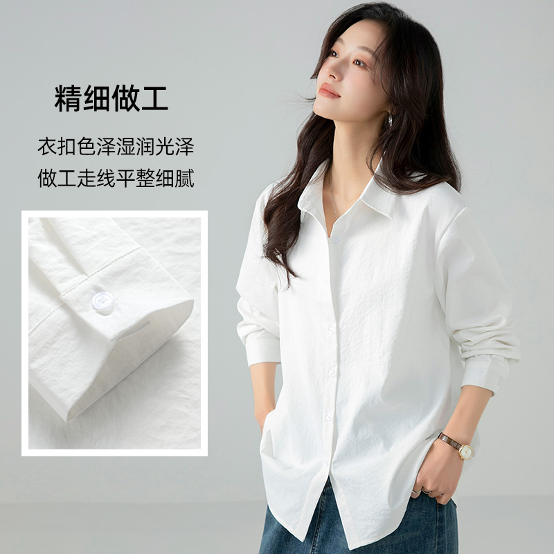 11735149.7-CHAOY春秋新款女士韩版宽松慵懒风气质长袖衬衫【7-CHAOY女装1】