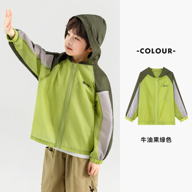 13308834.男童夏季空调衫2025新款儿童休闲运动户外遮阳服中大童轻薄外套
