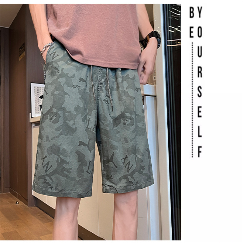 11907067.工装短裤男纯棉宽松五分裤夏季新款百搭男士休闲裤M