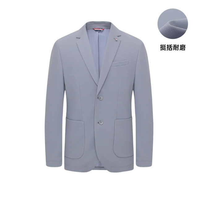 11995740.【易打理】意大利小帆船 春夏质感肌理男士西服便西