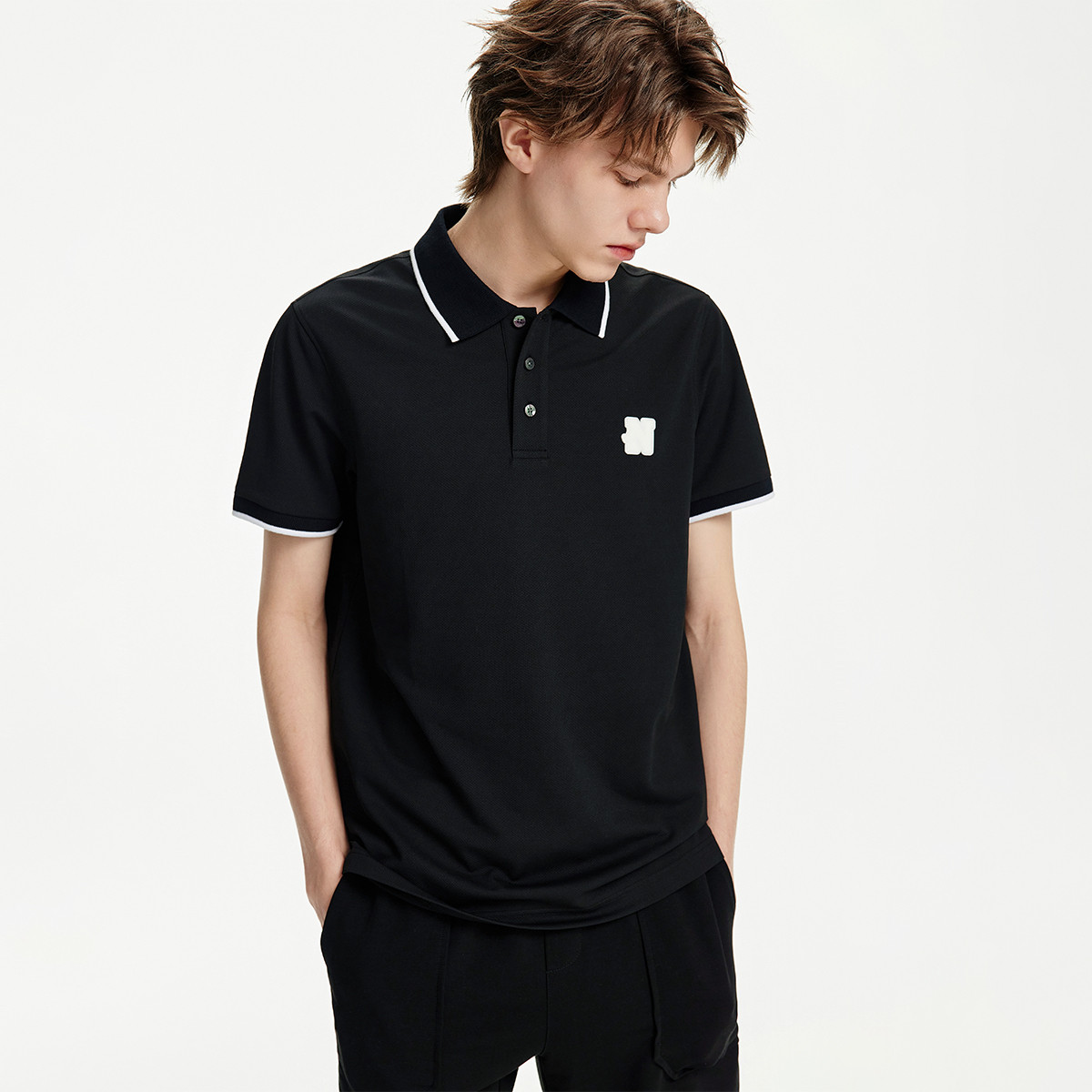 11994721.意大利小帆船YOUNG系列春夏潮流章仔男女polo衫