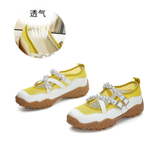 12017489.墨斯本珍珠玛丽珍鞋夏季厚底增高女鞋休闲百搭透气单鞋通勤时尚女鞋11900