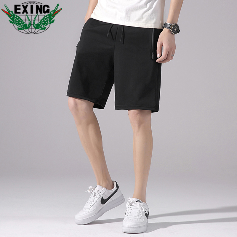12646191.【冰丝透气】EXING男士夏季时尚短裤