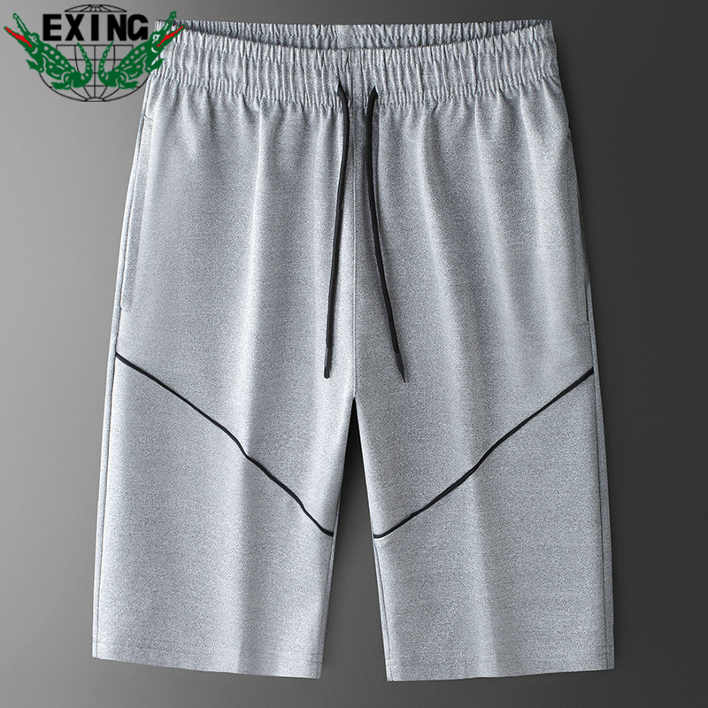 12646156.EXING男士夏季时尚休闲短裤