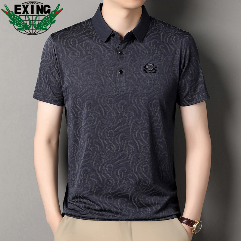 12645932.EXING男士时尚休闲POLO衫19603