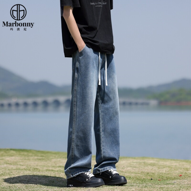 12180639.玛波尼2026夏季新款休闲牛仔裤
