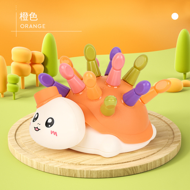 12218786.智恩堡 宝宝精细动作手指训练专注力婴儿童玩具手眼协调早教益智拼插乌龟