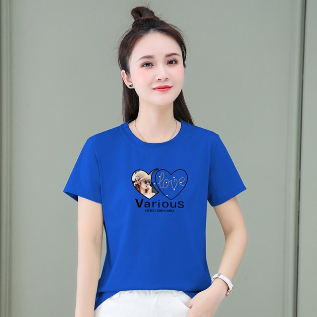12224580.7-CHAOY夏季新款女式短袖圆领时髦百搭T恤多色可选【7-CHAOY一口价39.9】