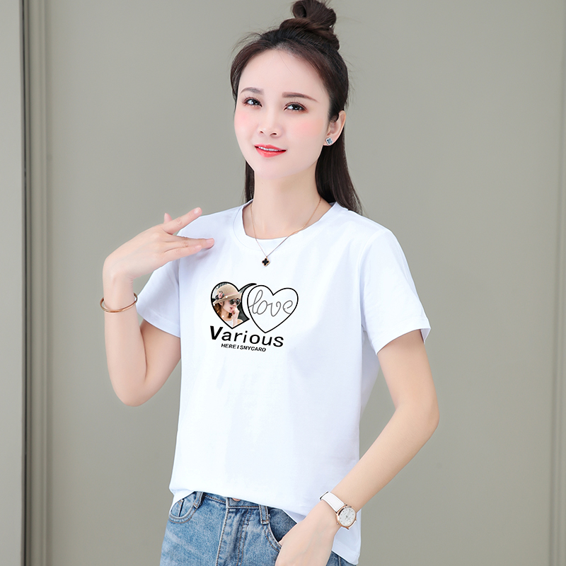 12224580.7-CHAOY夏季新款女式短袖圆领时髦百搭T恤多色可选【7-CHAOY一口价39.9】