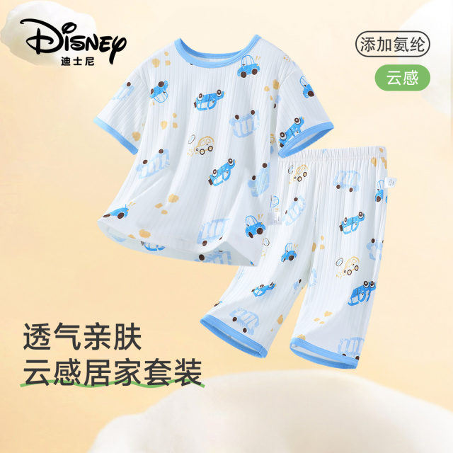 12259575.迪士尼短袖七分裤套短袖家居服套装(DIY撞色童年)