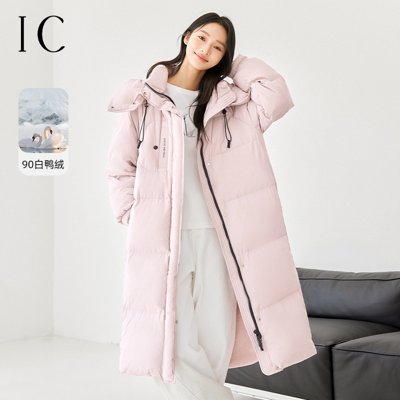 12358511.高级感加厚长款羽绒服女2025新款冬季通勤气质设计感上衣外套