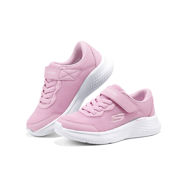 12364836.Skechers斯凯奇女童鞋新款轻质舒适柔软魔术贴休闲运动鞋