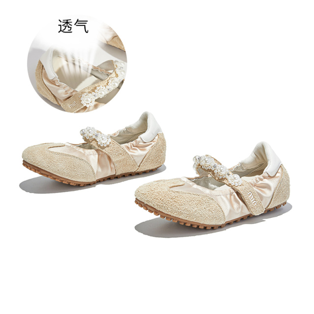 12379228.墨斯本新款真皮玛丽珍鞋女魔术贴时装单鞋百搭德训鞋高级感女鞋12029