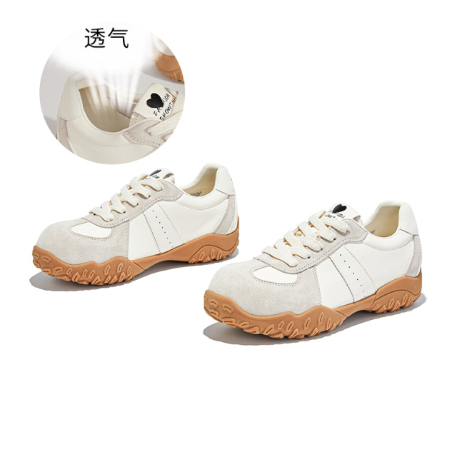 12379239.墨斯本卡皮巴拉鞋头内增高2.5cm复古真皮德训鞋新款百搭阿甘鞋12033