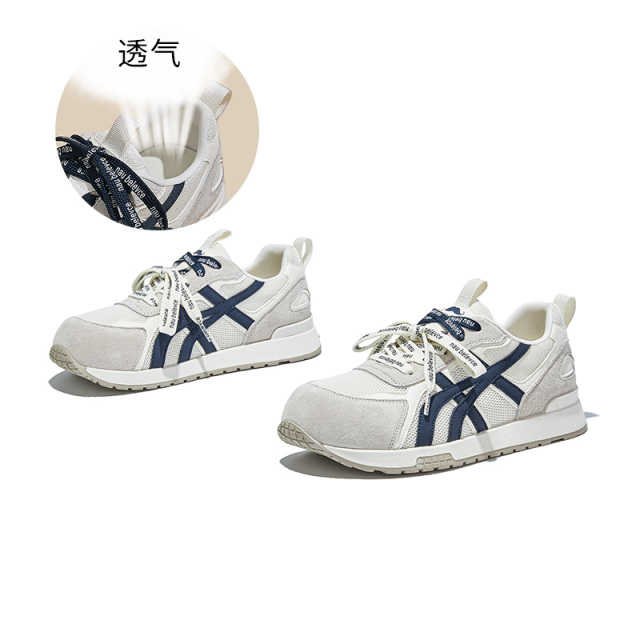 12389959.墨斯本新款平底女胖头面包鞋时尚休闲百搭轻便软底运动德训鞋12056