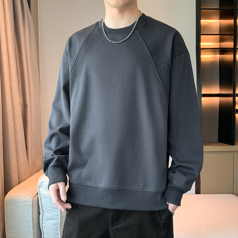 12439764.7-CHAOY秋冬新款男式港风潮流基础款百搭卫衣【7-CHAOY男装QD】