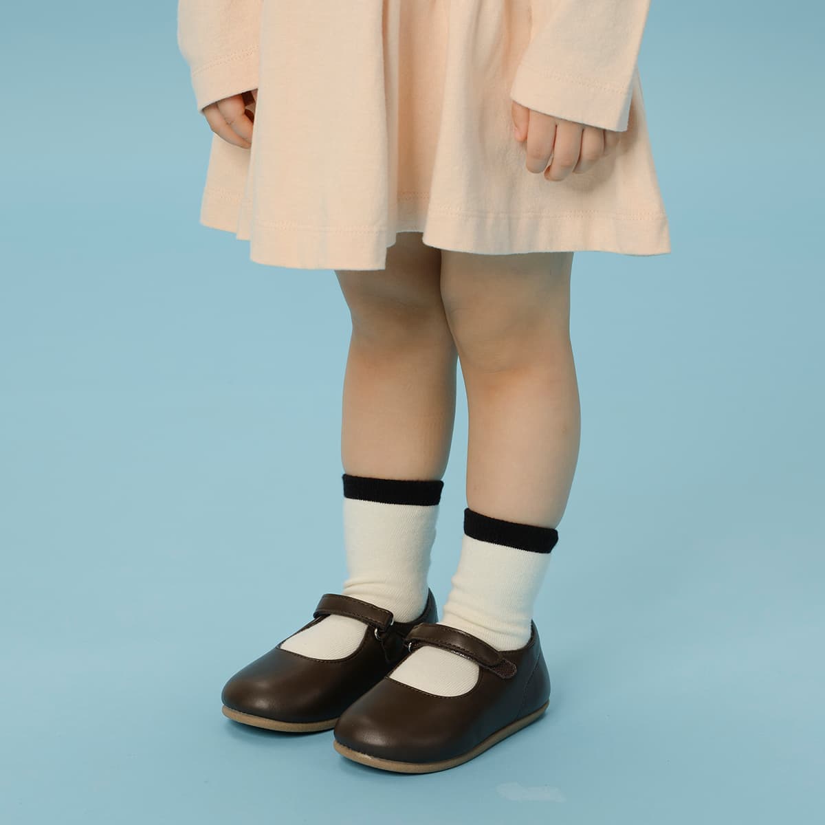 13776789.【开学季-运费险】TOPSTAR儿童小皮鞋软底男童小黑鞋复古女童幼儿园演出鞋6056