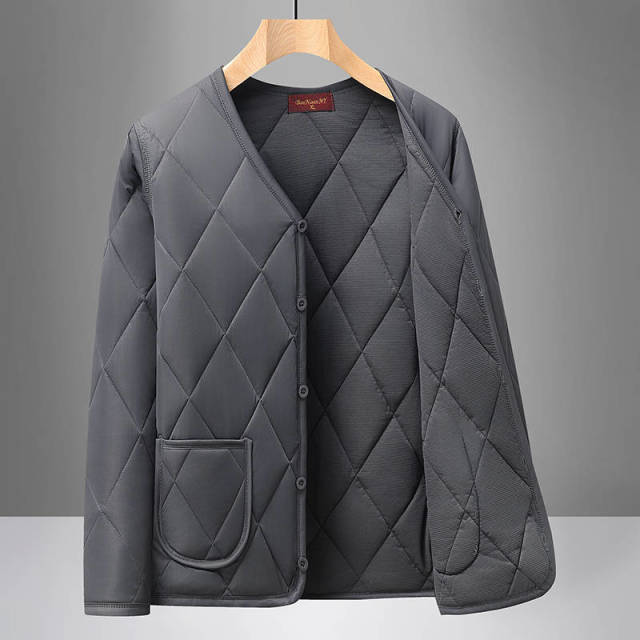 12564254.[主推]冬季中老年男士羊毛加绒加厚棉服长袖棉服马甲爸爸冬装外套