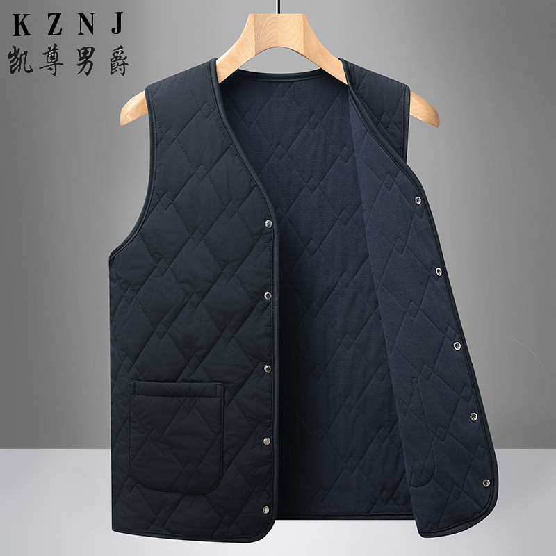 12564251.[主推]冬季中老年男士羊毛加绒加厚棉服马甲爸爸冬装外套爷爷装2