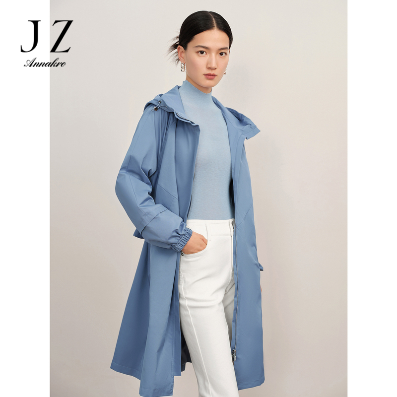 12626671.商场同款JZ玖姿风衣外套女秋季新款JWCQ41108