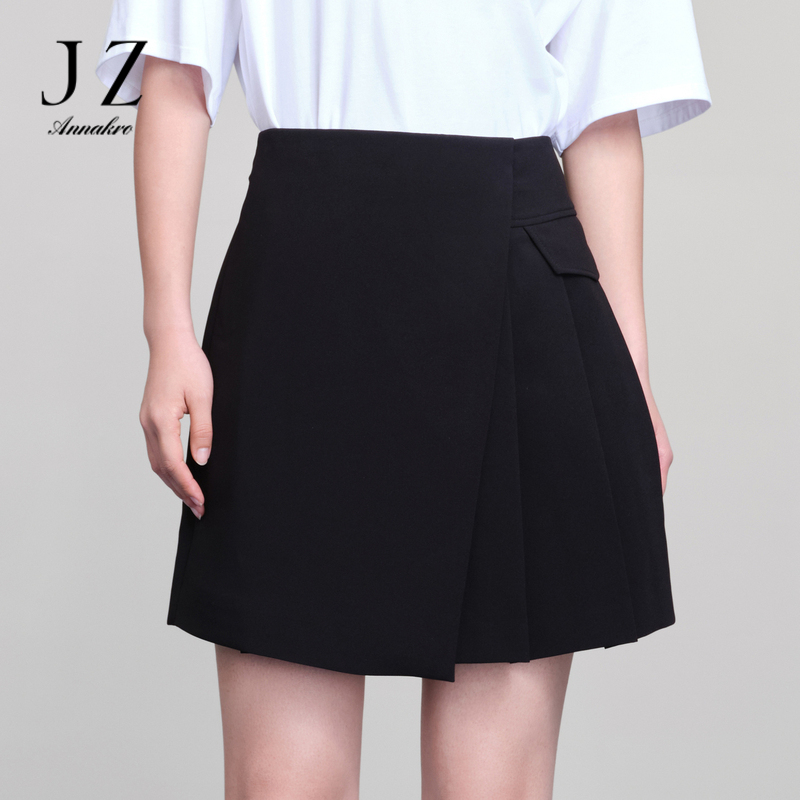 12648166.商场同款JZ玖姿小个子裙裤女装春秋季新款西装短裤JWDC11504