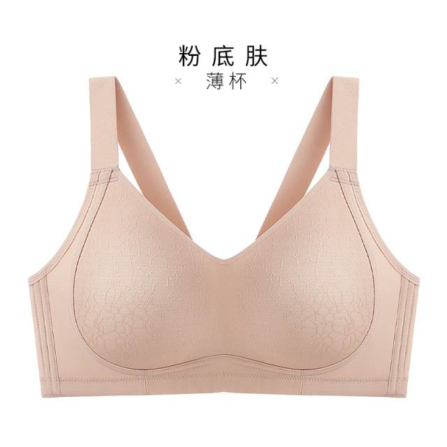 12680646.轻薄防凸点全罩杯防下垂无痕大胸显小大码文胸