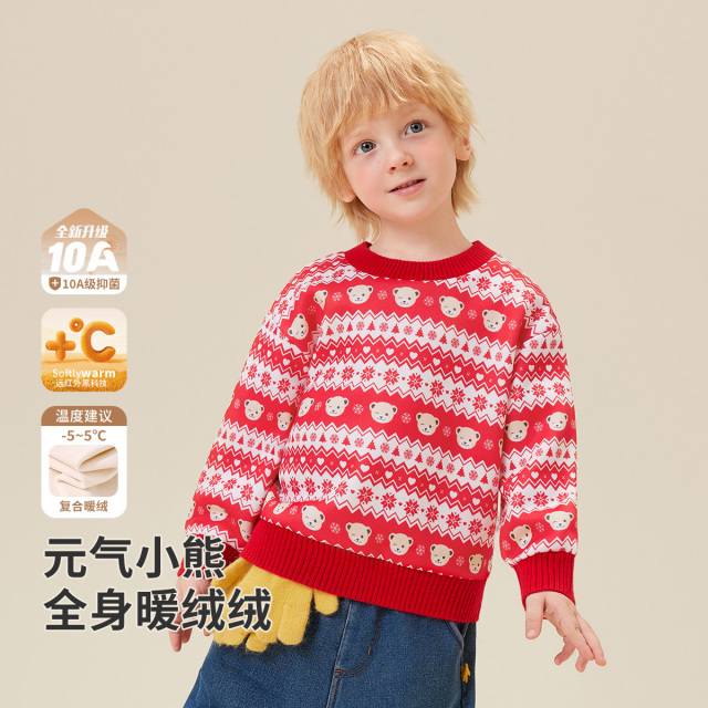 12699081.精典泰迪儿童针织衫(喜悦心情)